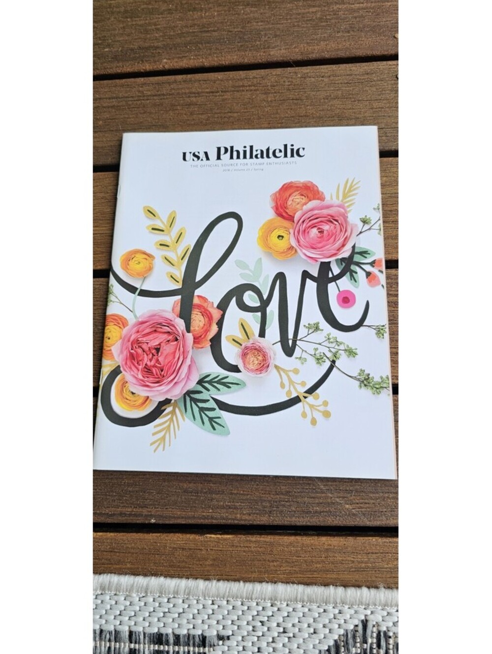 ❤️USA Philatelic Magazine Stamp Catalog Vol 23 Spring 2018 LOVE